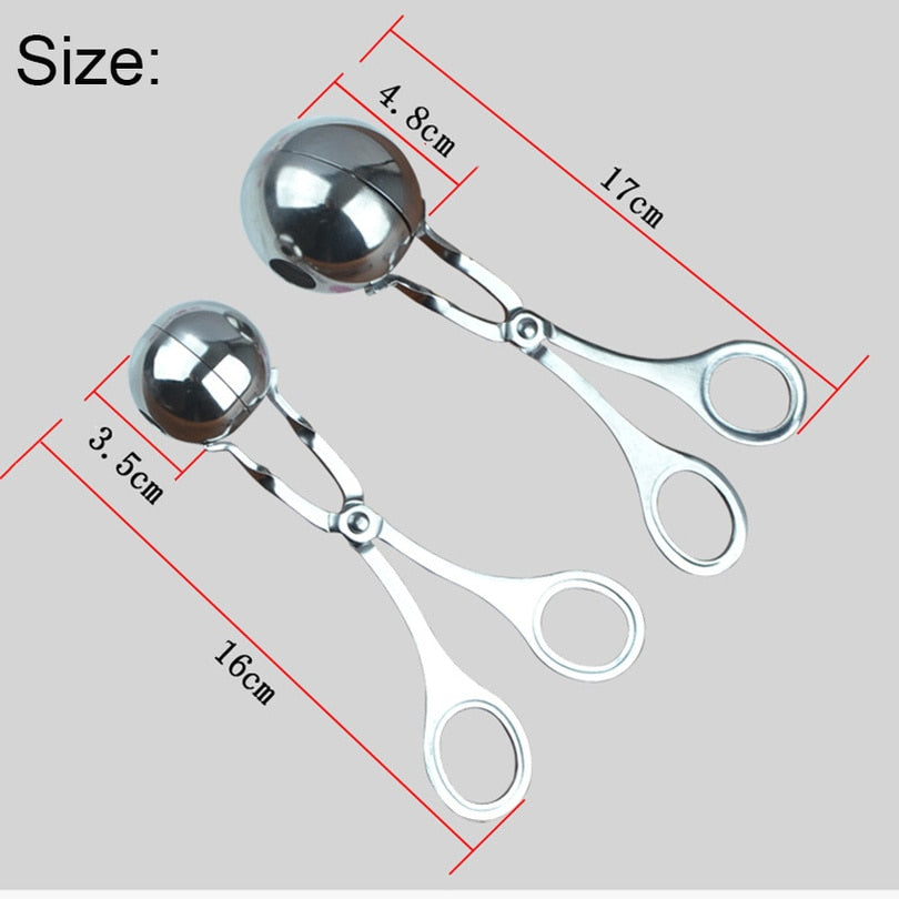 Stainless Steel Meatball & Rice Ball Maker