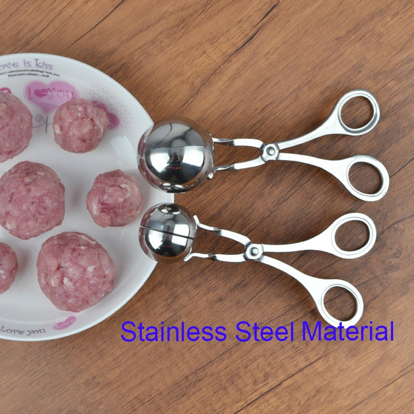 Stainless Steel Meatball & Rice Ball Maker